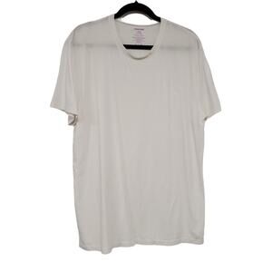 Tommy John Shirt Mens XL White Cool Cotton Crew Neck Basic Set of 2